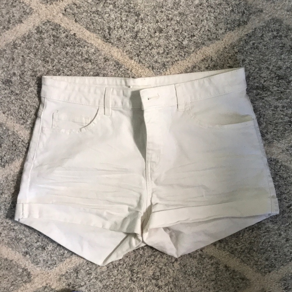 White shorts